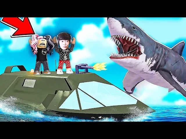roblox鯊魚生存模擬器 我的潛水艇不僅會變形還能隱身 屌德斯解說